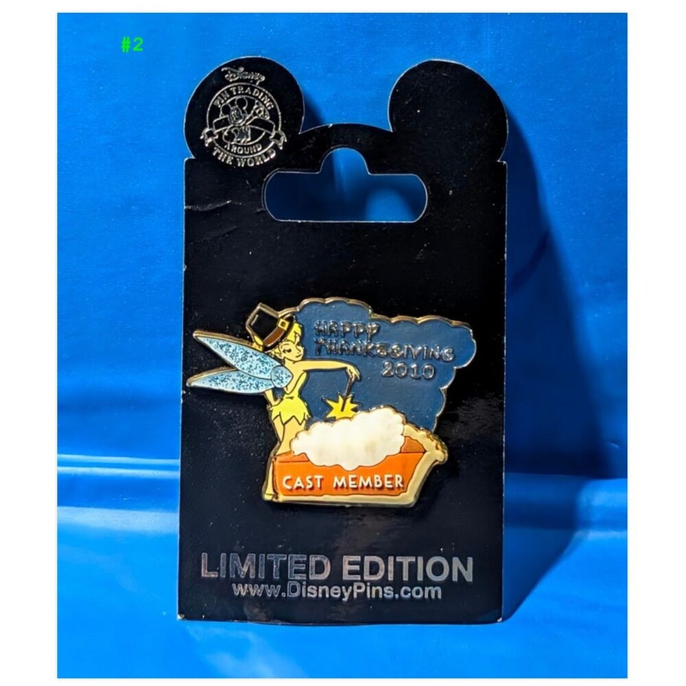 Disney Tinker Bell Happy Thanksgiving 2010 LE Cast Exclusive Pin 80961
